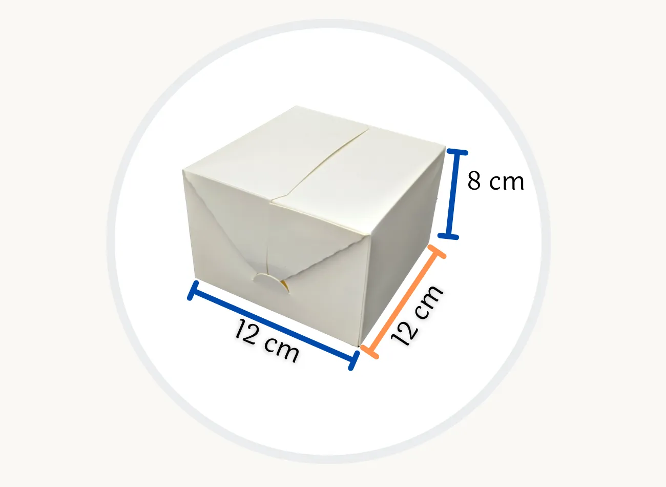 Cajita Cuadrada (12 x 12 x 8 cm) - Cajas y empaques en Quito Ecuador
